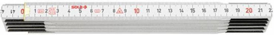 Sola HW2/10 Wooden Folding Ruler 2m