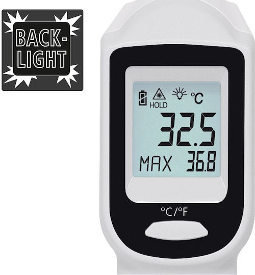 Laserliner ThermoSpot One Infrarot- und Laserthermometer für Temperaturen von -38°C bis 365°C mit Entfernungsverhältnis 12:1