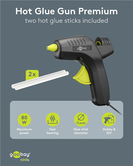 Goobay Electric Glue Gun 11mm 80W