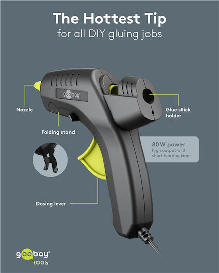 Goobay Electric Glue Gun 11mm 80W