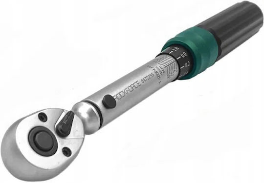 Rockforce Δυναμόκλειδο Καρέ 1/4" Ροπής 25-25 Nm
