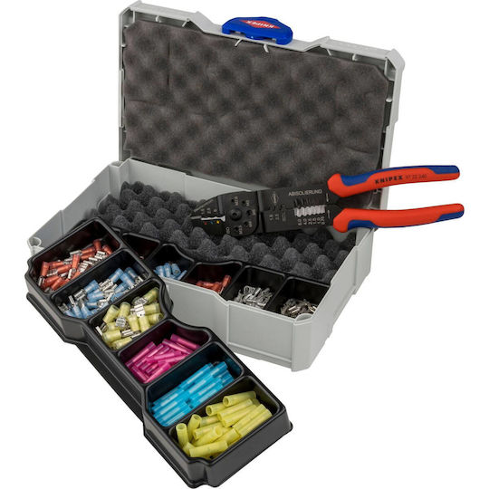 Knipex Πρέσα Ακροδεκτών Διατομής 0.5 - 6mm² με Απογυμνωτή