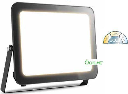 Fos me Στεγανός Προβολέας LED 300W Ψυχρό Λευκό IP65