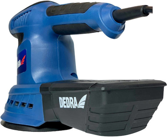 Dedra Έκκεντρο Τριβείο 125mm Ρεύματος 430W με Ρύθμιση Ταχύτητας