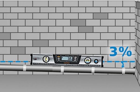 Електронен Нивелир Точков Лазер Bluetooth Интерфейс Laserliner Digilevel Pro 120 См