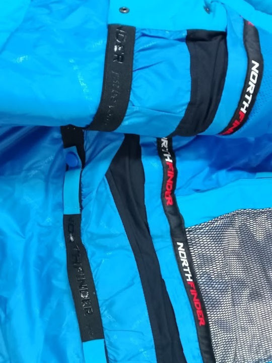 Northfinder Men's Ski & Snowboard Jacket Blue BU-350SNW-396