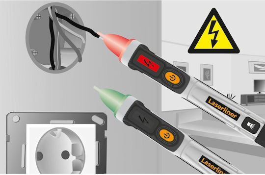 Electronic Contactless Phase Tester Laserliner Activefinder Pro 083.014a