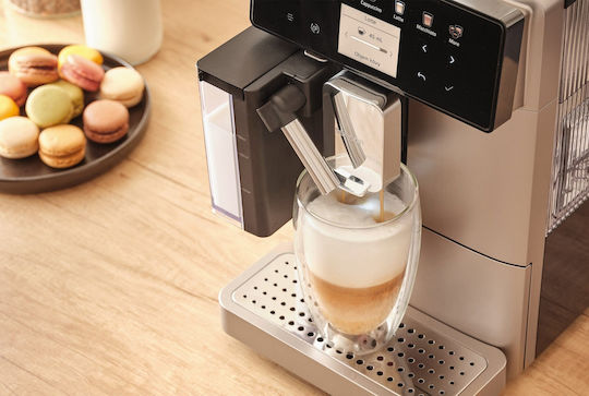 Sencor Automatic Espresso Machine 1400W Pressure 19bar for Cappuccino with Grinder White SES 9350CH