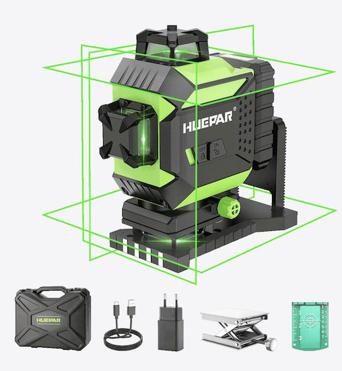Huepar ZK04CG Linear Laser-Wasserwaage