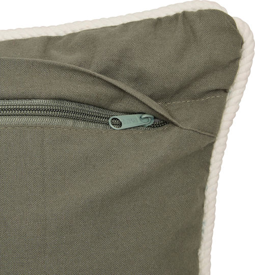 Zierkissen Sofa-Kissen A-s Cheri Khaki 38x58cm