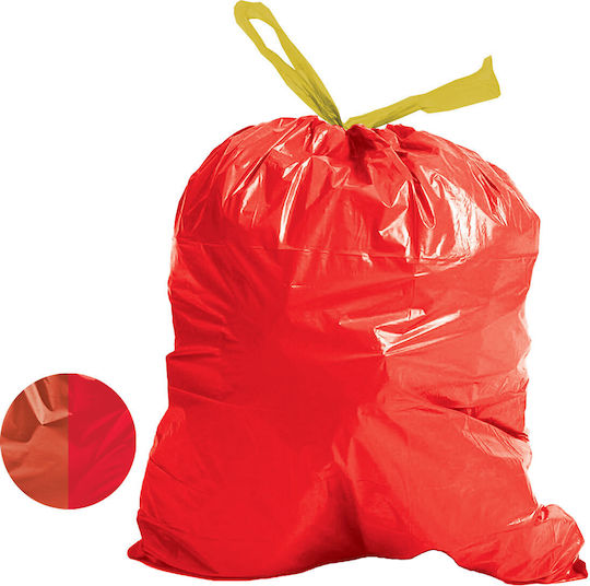 Etplast Sacuri De Gunoi Elite Multistrat Parfumate Cu Bandă De Dantelă Coral Portocalii 10 Buc 70x95cm