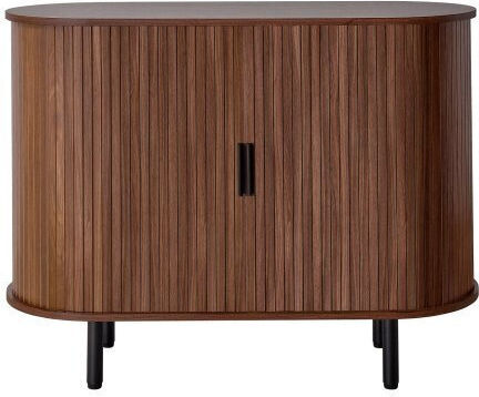 Sideboard made of Wood & Metal Walnut 100x40x75cm