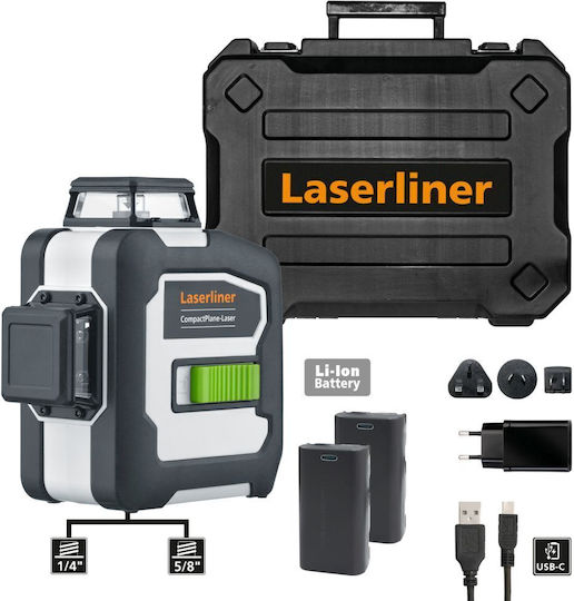 Laserliner Pro Линейно Лазерен нивелир Зелен лъч