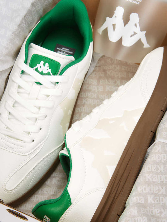Logo Ανδρικά Sneakers Λευκό