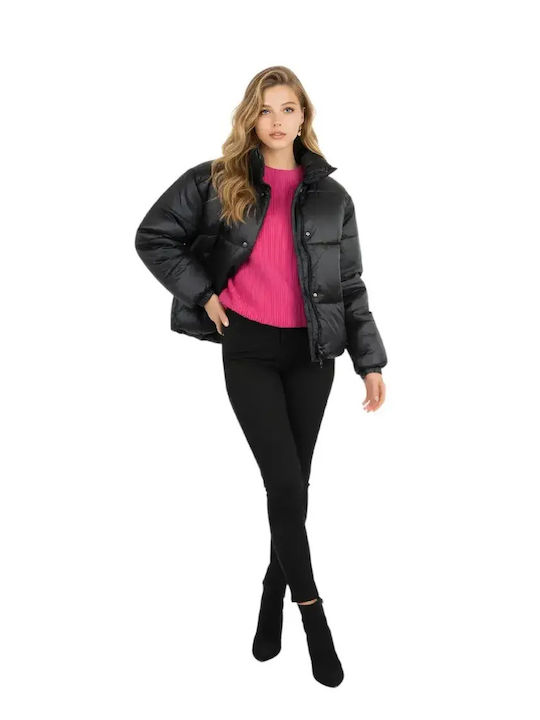 Γυναικείο Bomber Jacket Μαύρο