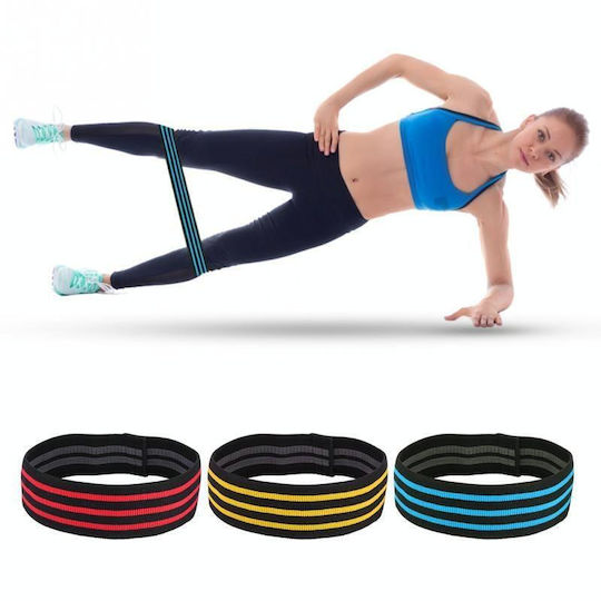 Yoga-Gürtel Gestreift Drei Farben Geschlossen Latex Seide Antirutsch Elastischer Gurt Größe L Rot
