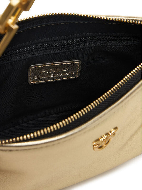 Half Moon Baguette Damentasche Schultertasche Gold