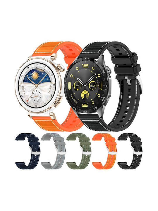 Silicone Strap 22 Mm Huawei Watch Gt5/gt5 Pro 4 4 Pro Black Silicone Strap 22 Mm Huawei Watch Gt5/gt5 Pro 4 4 Pro Black