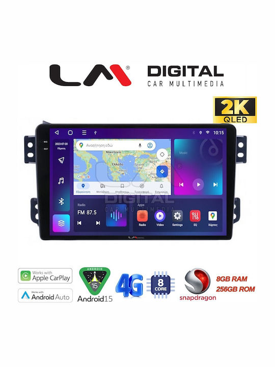 LM Digital Sistem Audio Auto pentru Opel Agila Suzuki Înălțime 2008> (Bluetooth/USB/WiFi/GPS/Apple-Carplay/Android-Auto)