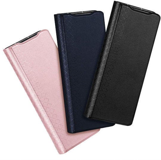 Dux Ducis Bril Back Cover Δερμάτινο Ροζ (Galaxy Z FlipRealme 7 5G)