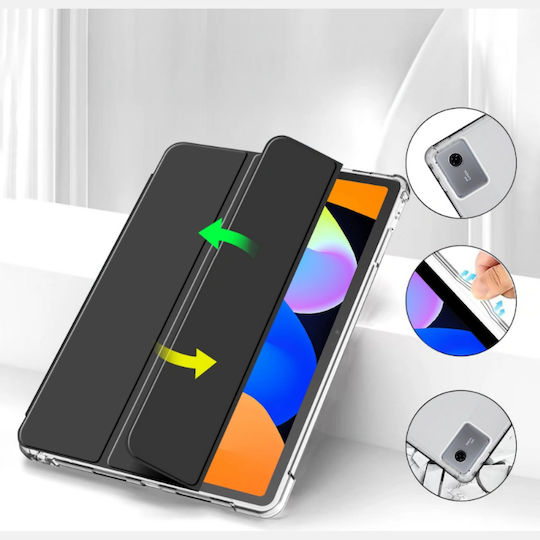 Tech-Protect SC Pen Hybrid Flip Cover Μαύρη (Lenovo Idea Tab 11.0 TB-336)