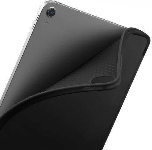 Jteach Slim Tpu Back Trifold Stand Book Cover Case Pencil Holder Ipad A16 11th/10th Generation 2025/2022 Black