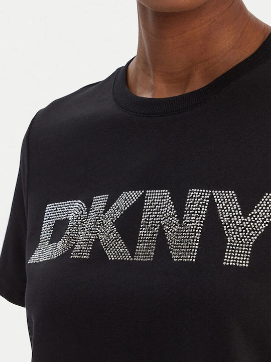 Logo Tricou Damă Negru