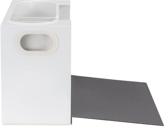 Maclean Energy Kosmetikorganizer Weiß 36,7x22x15cm