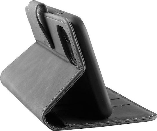 Lime Essential Magnet Книга Изкуствена кожа Сив (Xiaomi 15T Pro)