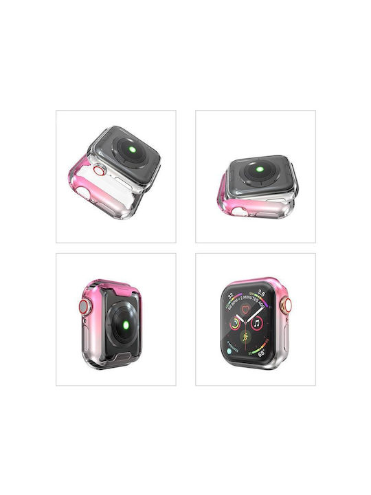 Силиконов Калъф в Прозрачен цвят за Apple Watch Series 3, 2, 1