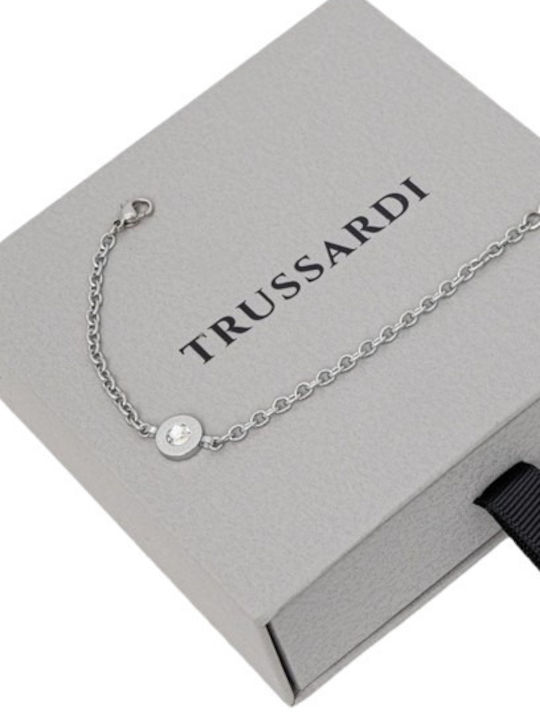Trussardi Дамска Гривна от Неръждаема Стомана 19см