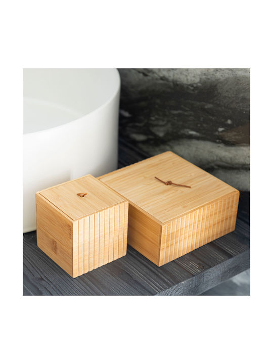 Estia Bamboo Essentials Θήκη για Βαμβάκι Μπαμπού 15207158014510