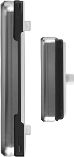 Clappio Taste De Înlocuire Power Volume Pentru Galaxy S23 Galaxy S23 Plus Negru