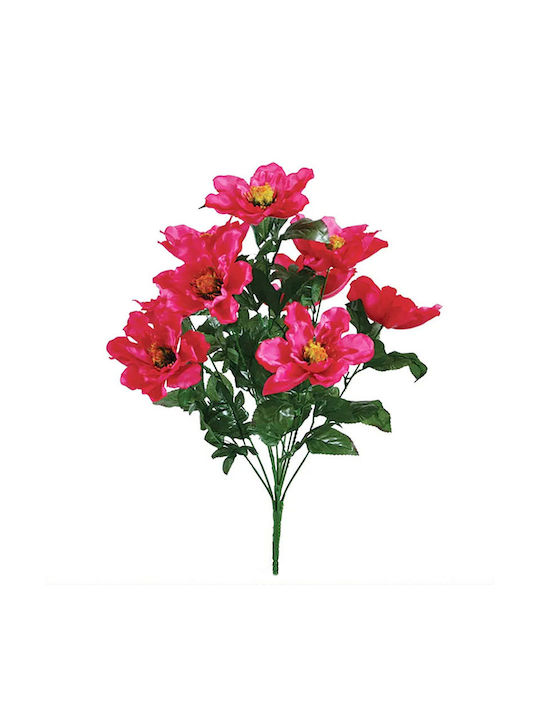 Marhome Μπουκετο Φουξ Μανωλια X9 Υ57cm 12/48κιβ 00-1677-2