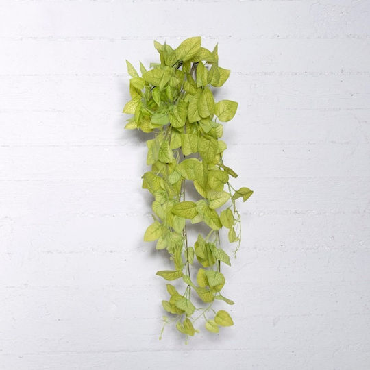 Supergreens Artificial Hanging Devil's Ivy Golden Green 90 Cm