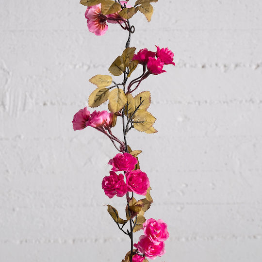 Supergreens Künstliche Columnea Girlande Fuchsia 170 cm