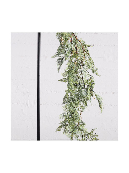 Supergreens Artificial Hanging Fern Cinnamon Dark Green 105 Cm 7-1652