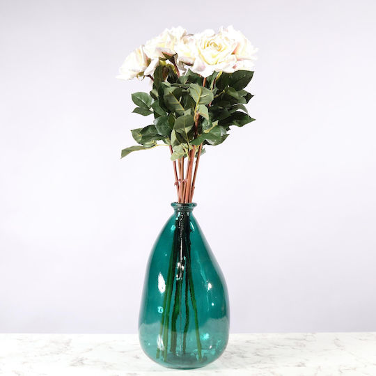 Supergreens Sucursala Artificială Trandafir Albă 75 Cm 7-0285