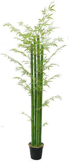 Supergreens Künstlicher Bambusbaum Goldenes Grünes 230 cm 6-0824