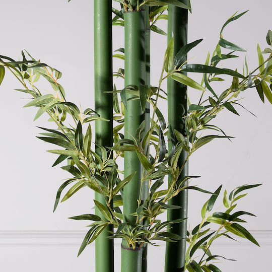 Supergreens Künstlicher Bambusbaum Goldenes Grünes 230 cm 6-0824