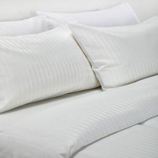 Whitegg Ba155 Подредба Чаршафи с 2 Калъфки Кралица 240x270см Бял 3 Бройки