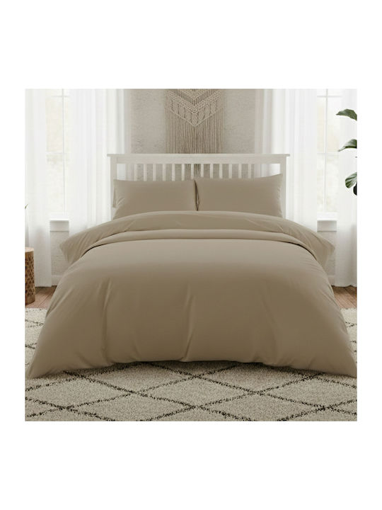 Melinen Чаршаф King Size 270x270см. Lavish Бежов