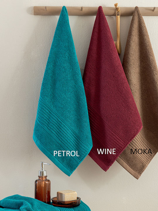 Palamaiki Hand Towel Roke 30x50cm Petrol Weight 600gr/m²