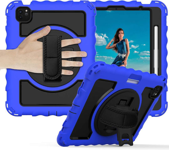 Ipad Pro 11” Case Stand Shoulder Strap Blue