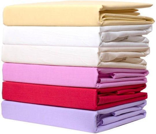 Viopros Set Pillowcases with Envelope Cover Ecru 50x70cm