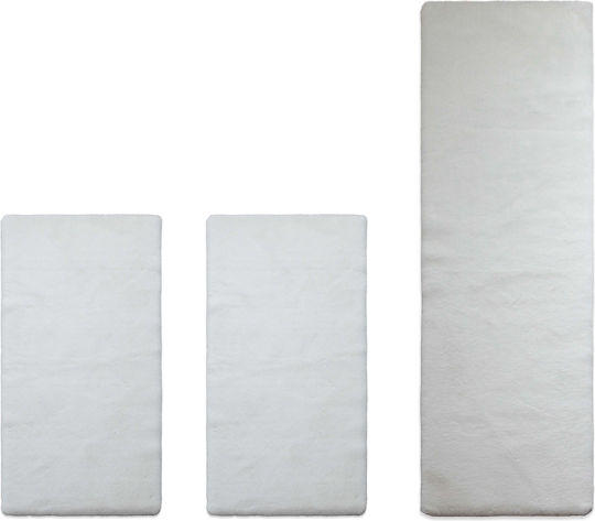 Newplan Puffy Σετ Χαλιά Κρεβατοκάμαρας Ivory 5-41-PF-T-FC1IVORY-SET067(2x140,1x210) 3τμχ Newplan Puffy Σετ Χαλιά Κρεβατοκάμαρας Ivory 5-41-PF-T-FC1IVORY-SET067(2x140,1x210) 3τμχ