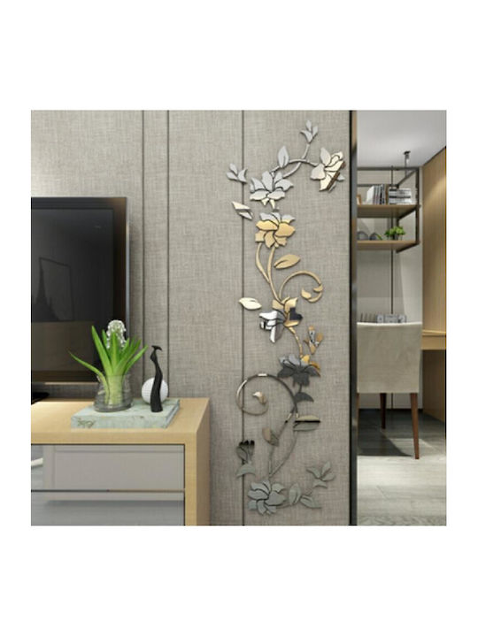 Panouri Decorative 3D Autoadezive Gri 150x45 cm
