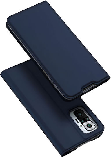 Book Leather / Silicone Blue (Redmi Note 11 / 11S 4G)