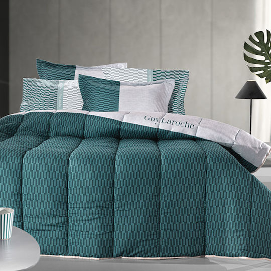 Guy Laroche Куин сайз 225x245 Тюркоазен Guy Laroche Куин сайз 225x245 Тюркоазен