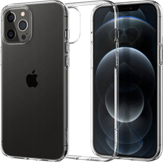 Umschlag Rückseite Silikon Transparent (iPhone 12 / 12 Pro)